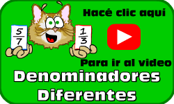 Hac clic aqu para ir al video Denominadores Diferentes video